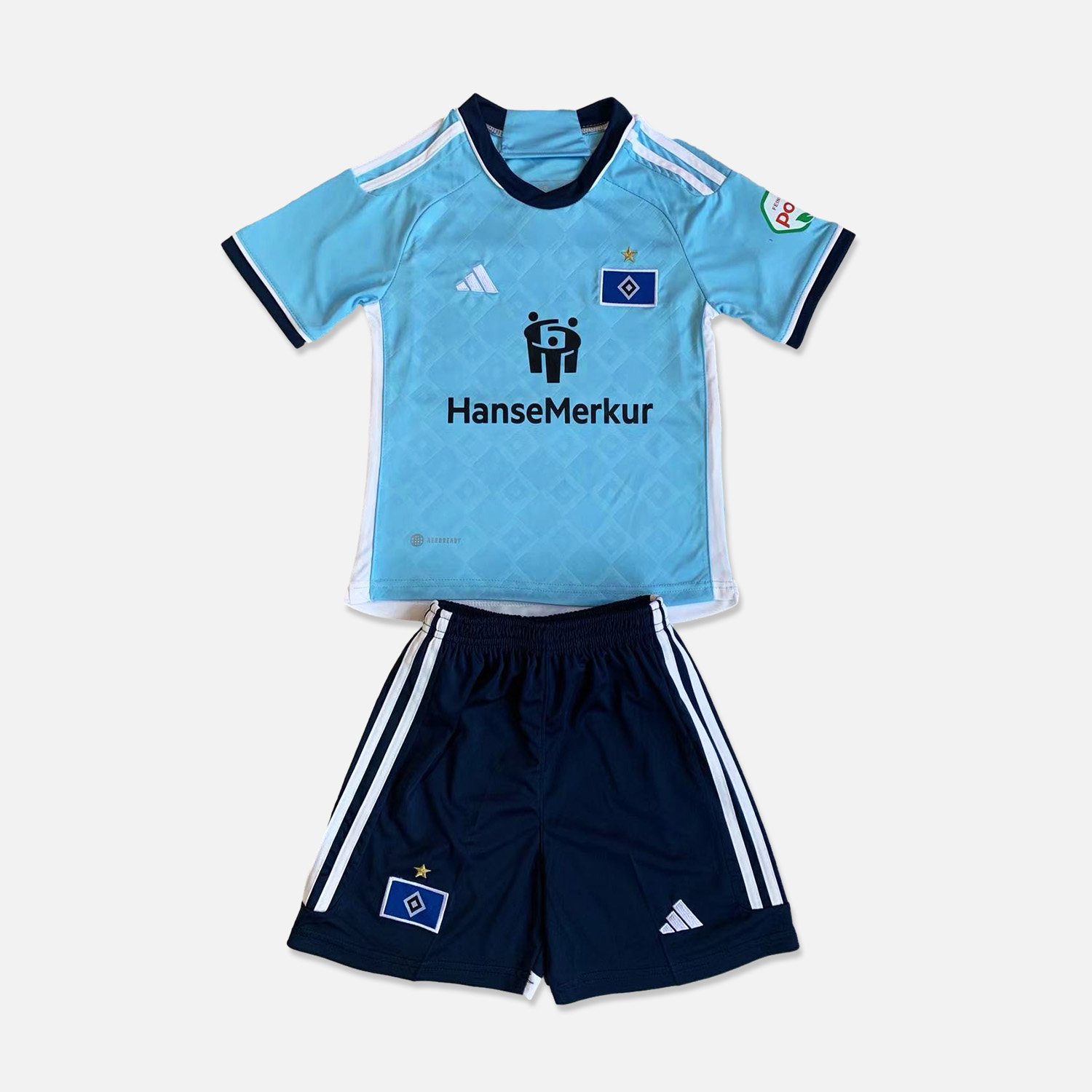 Hamburger SV 23-24 Away Stadium Kids Kit