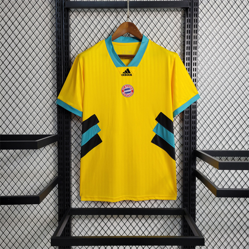 23/24 Bayern Munich Jersey Yellow Icon - Fans Version