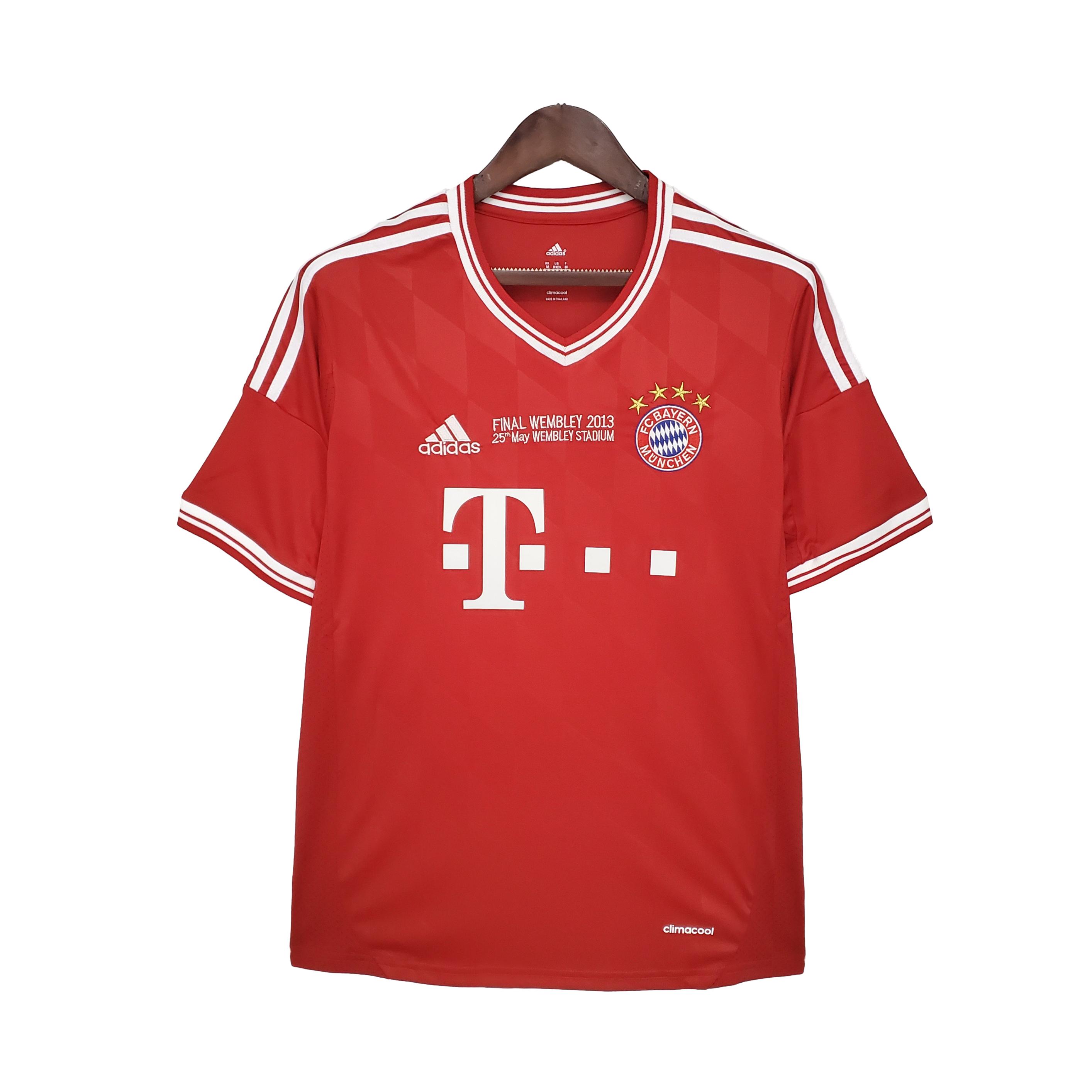 Retro Bayern Munich 13-14 Champions League Final Home Stadium Jersey