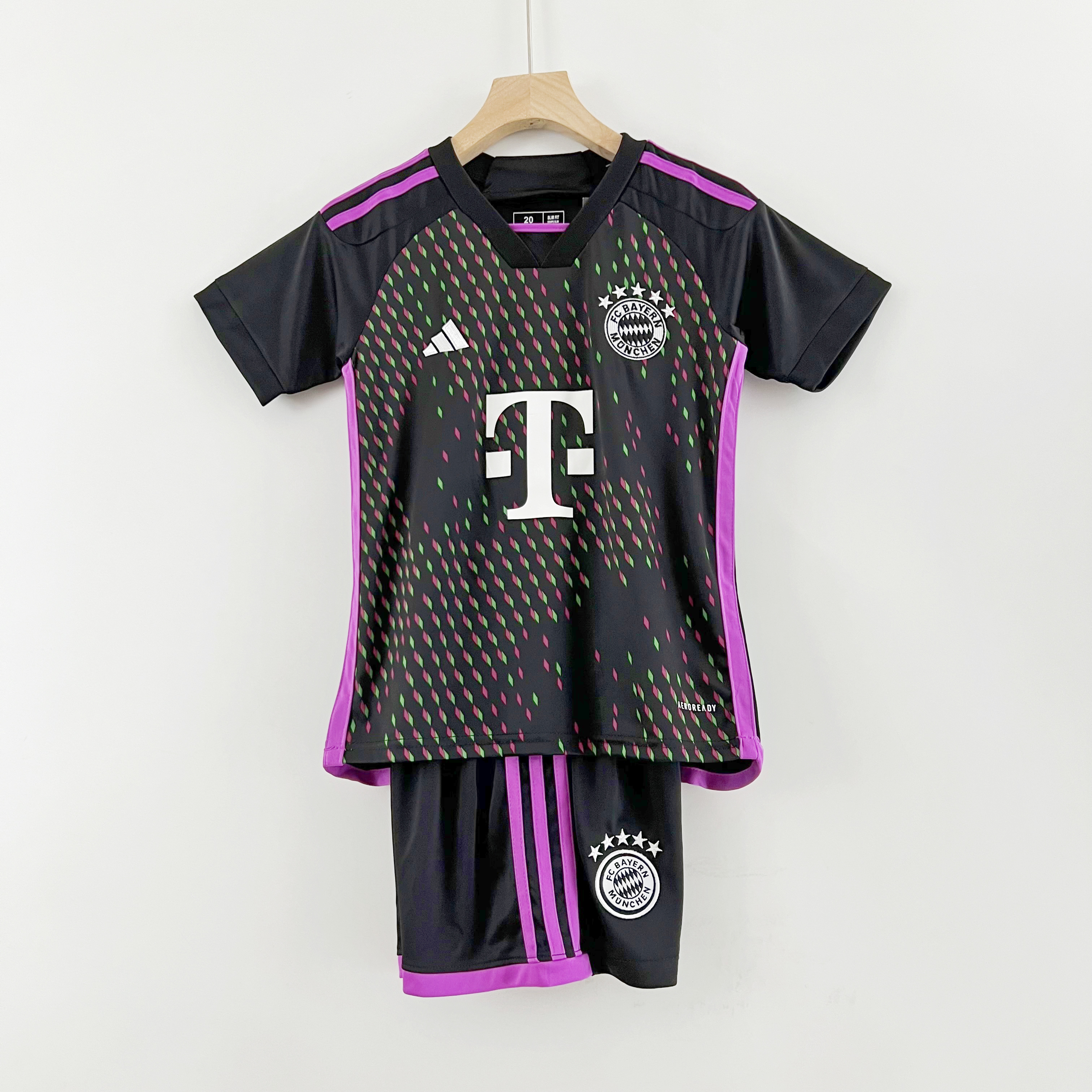 Bayern Munich 23-24 Away Kids kit