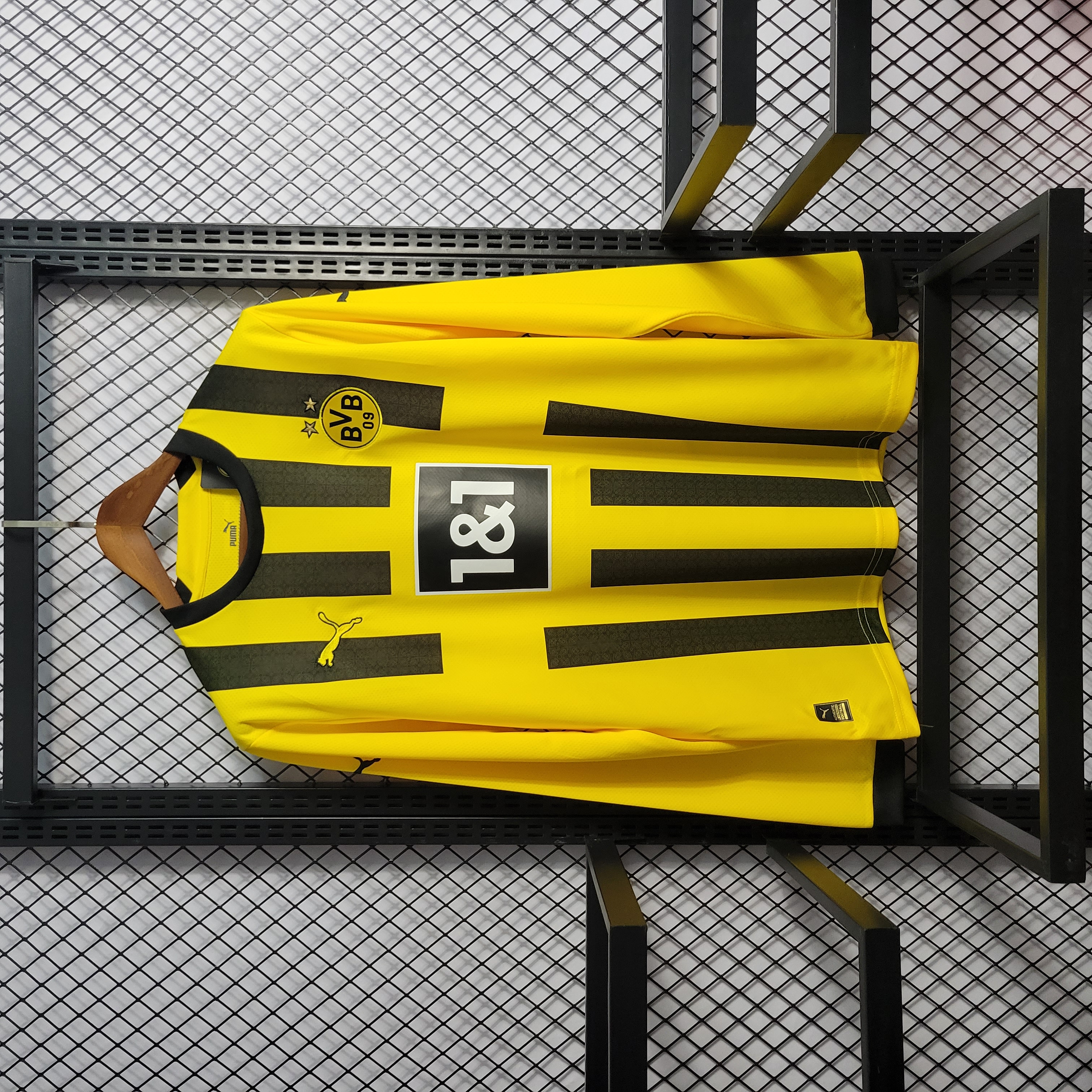 22-23 Dortmund Home Long Sleeve Jersey - Fans Version