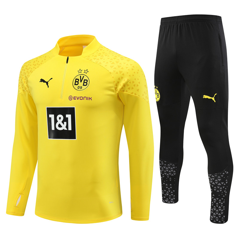 Dortmund 23-24 Long Sleeve Training Set -Yellow