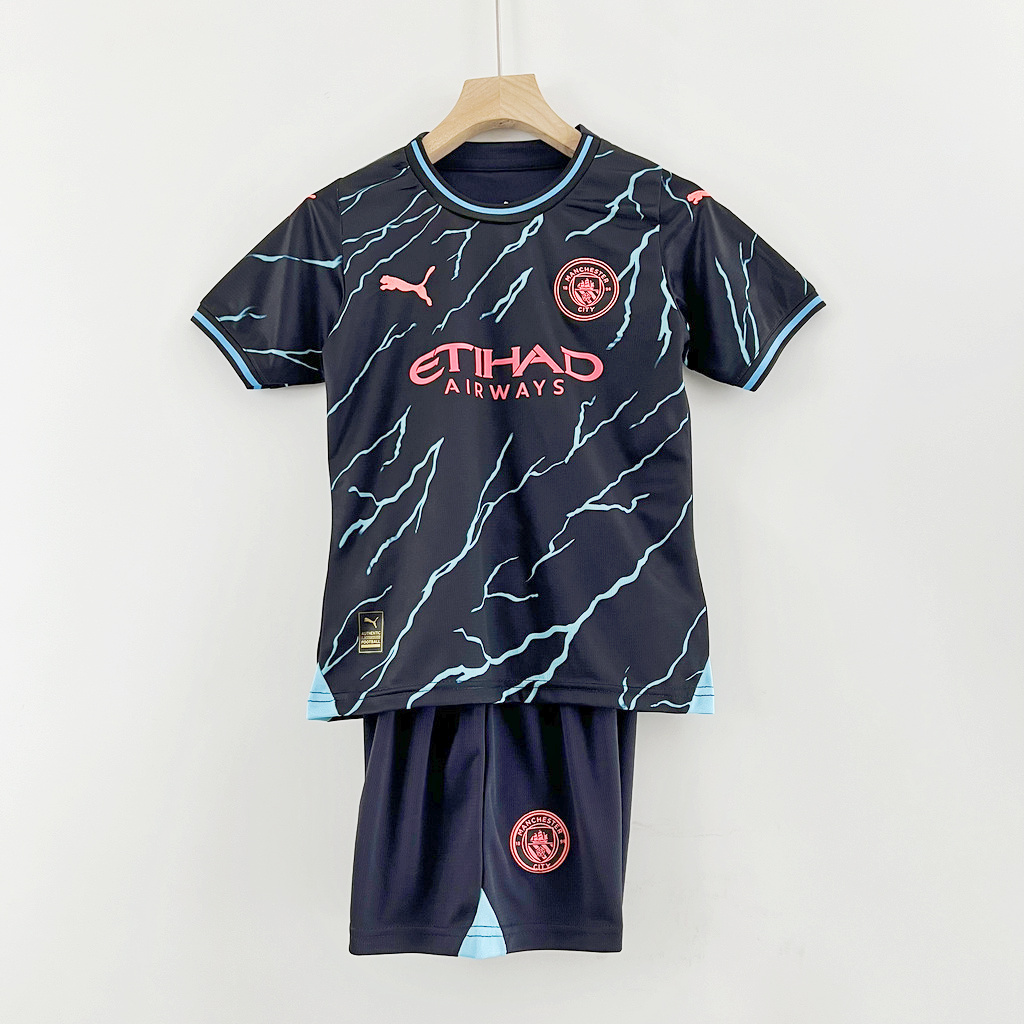 Manchester City 23-24 Third Kids Kit