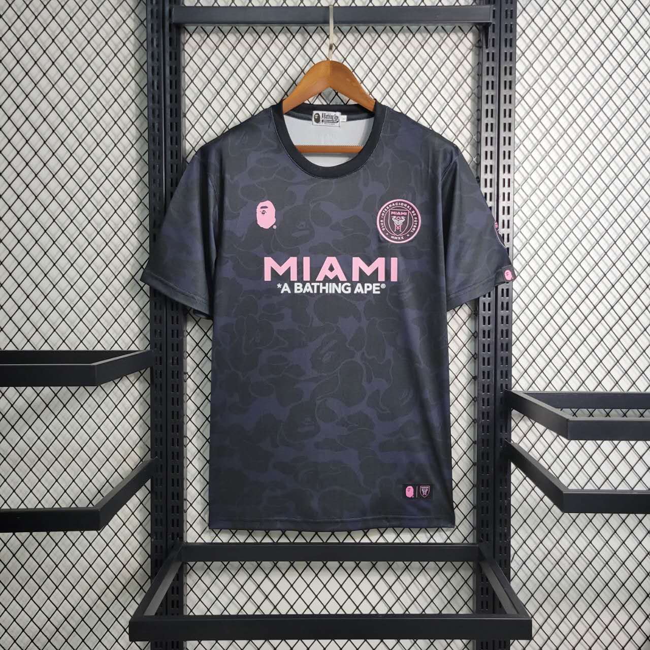 Inter Miami x A.P.E 23-24 Black Special Edition Jersey - Fans Version