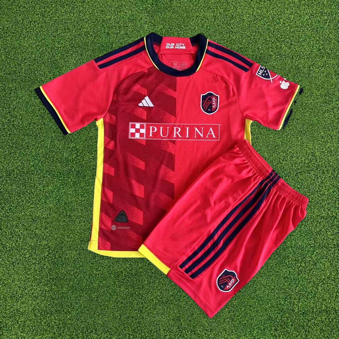 St. Louis City 23-24 Home Stadium Kids Kit