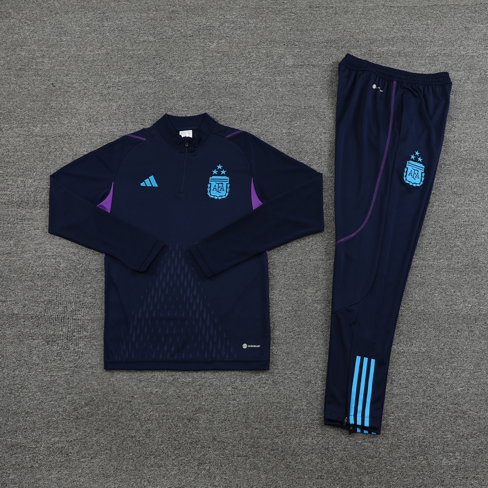 Argentina 23-24 Long Sleeve Training Set - Blue