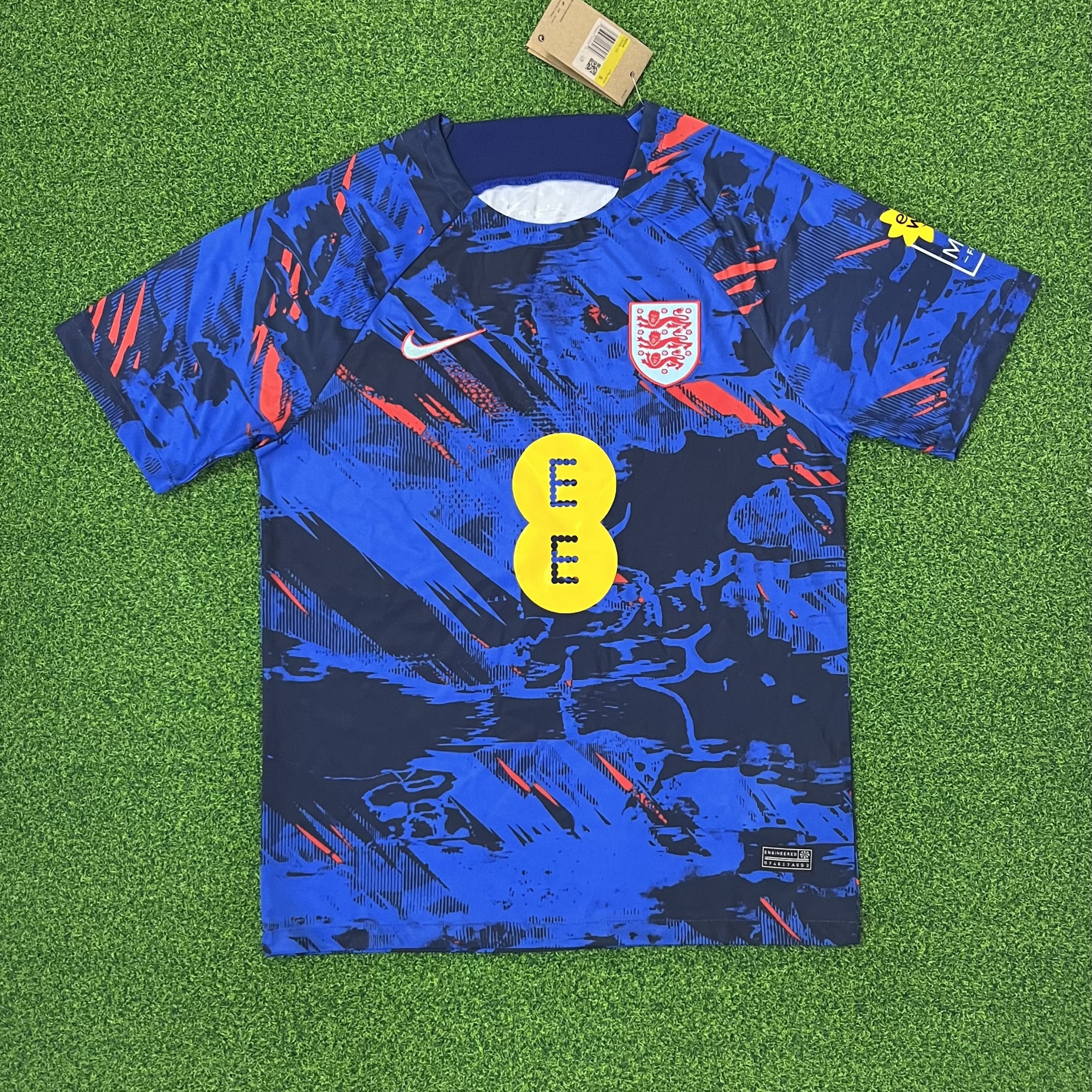 England 2023 Blue 150th Anniversary Jersey - Fans Version