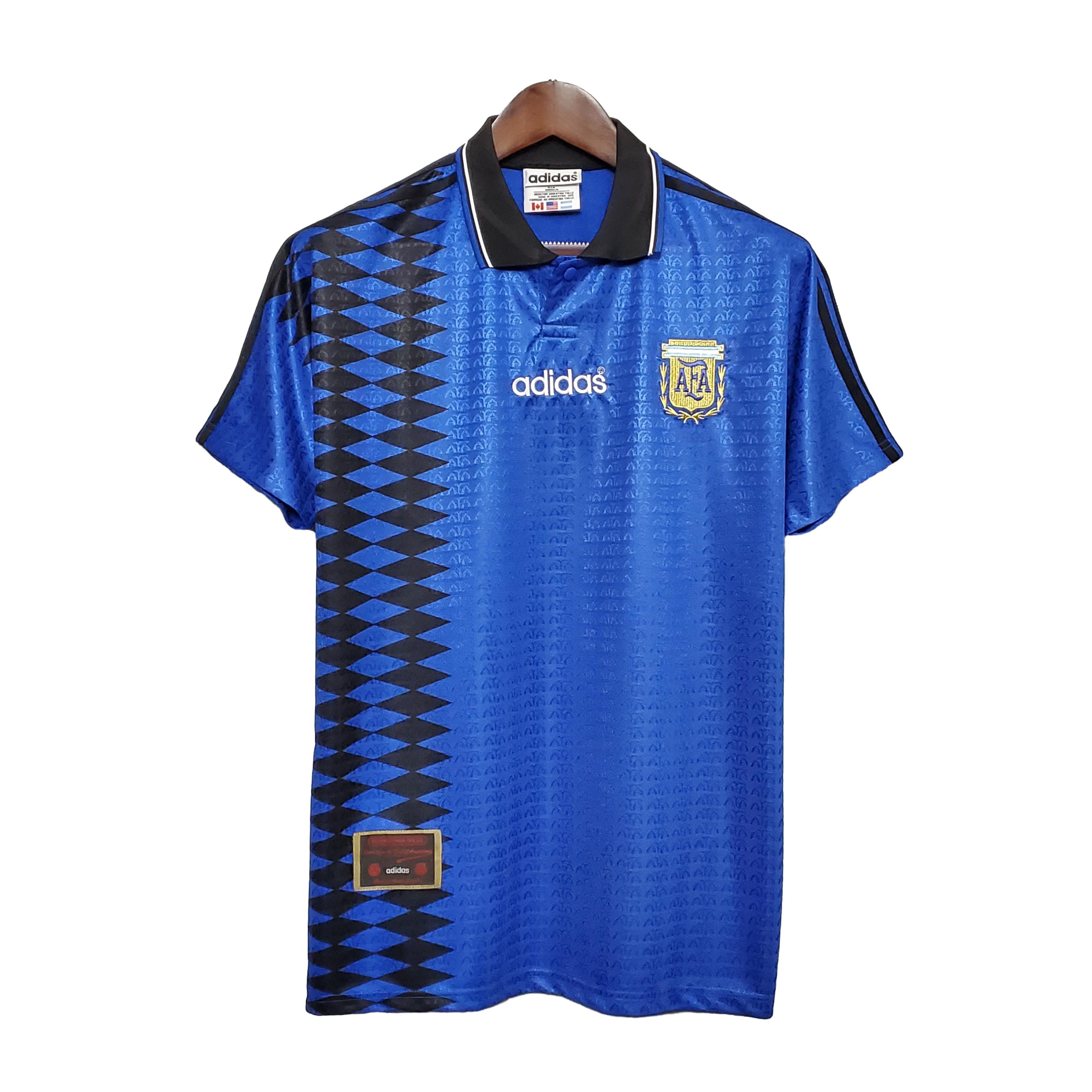 Retro Argentina 1994 Away Stadium Jersey