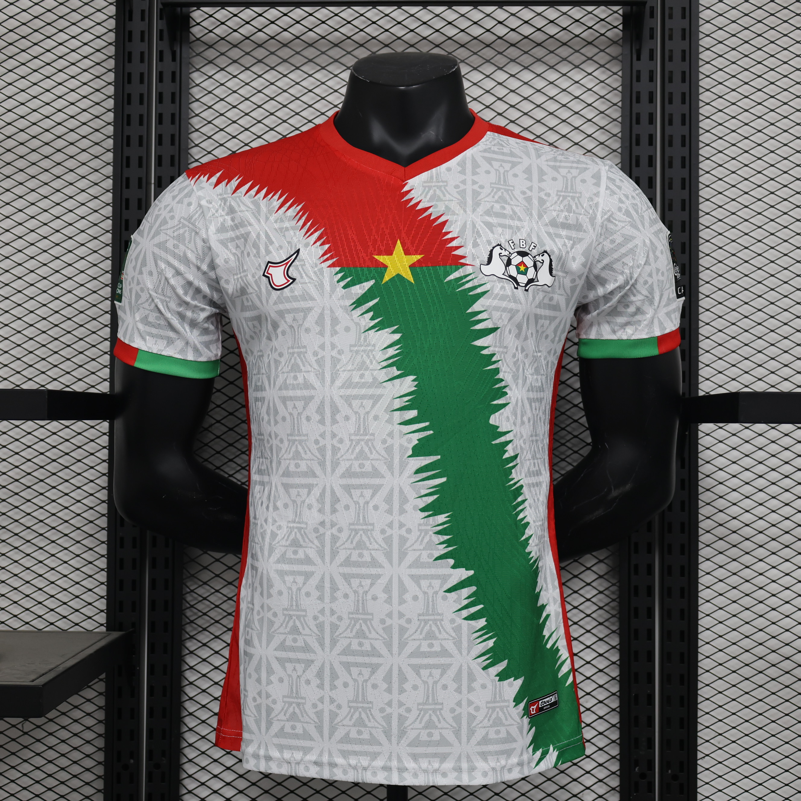 Burkina Faso 23-24 Away Stadium Jersey - Player Version