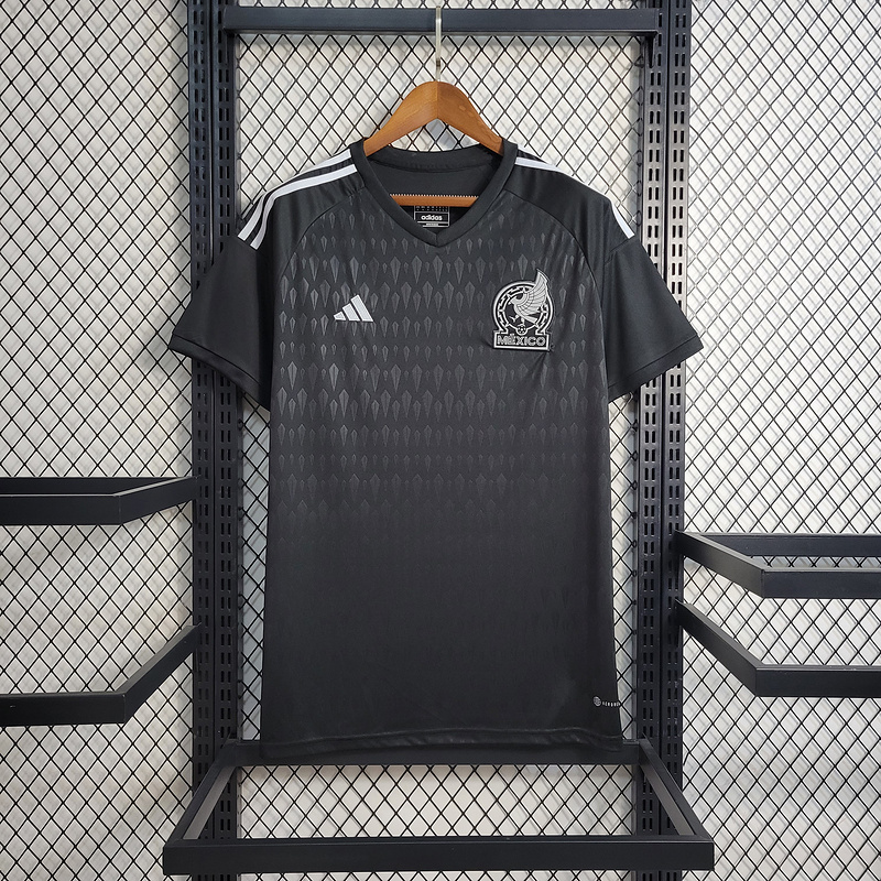 Mexico 2022 Black Goalkeeper Jersey - Fans Version