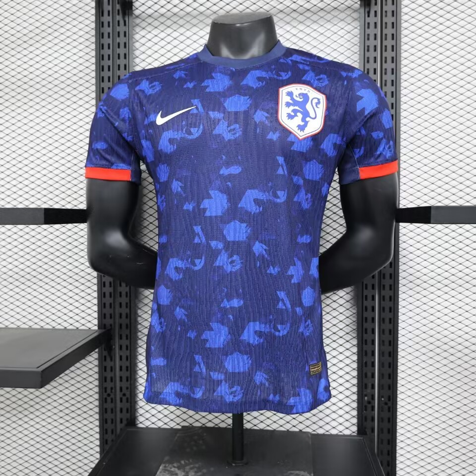 Netherlands 2023 Away Stadium Jersey - Player Version