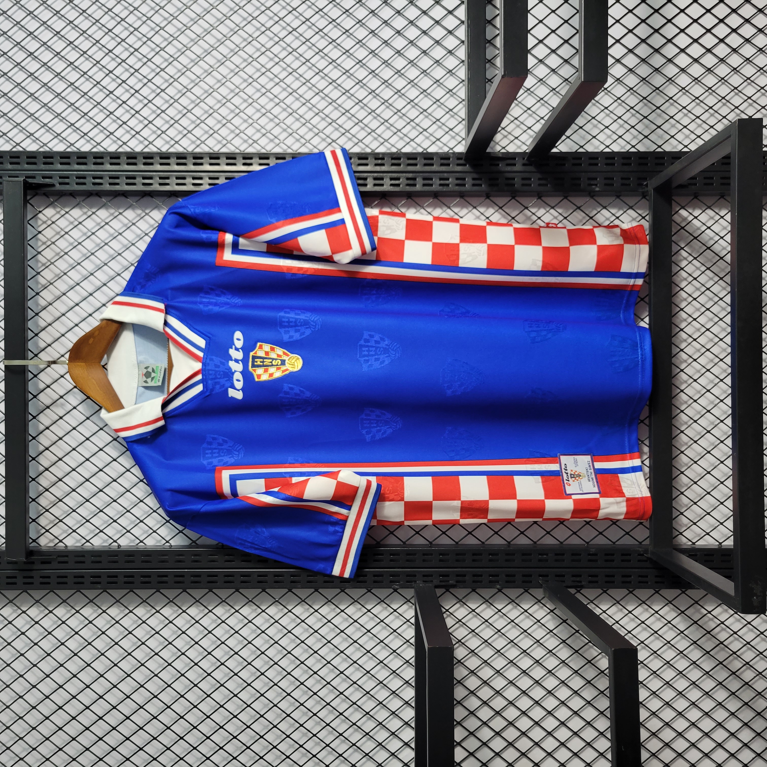 Retro Croatia 1998 Away Stadium Jersey