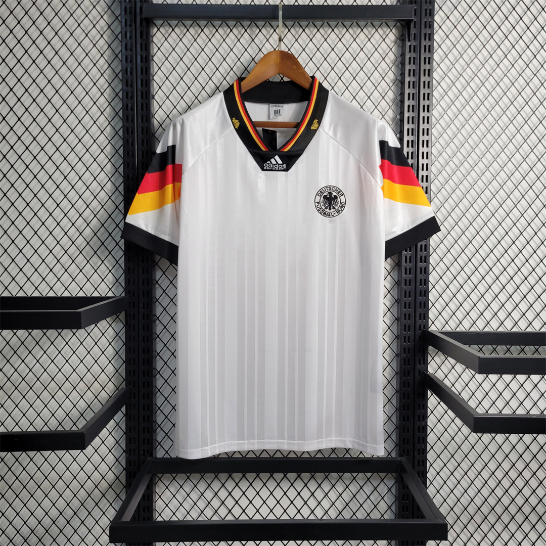 Retro Germany 1992 Home Stadium Jersey