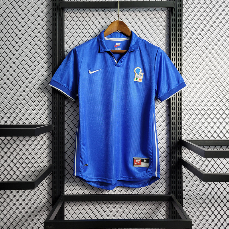 Retro Italy 1998 Home Stadium Jersey