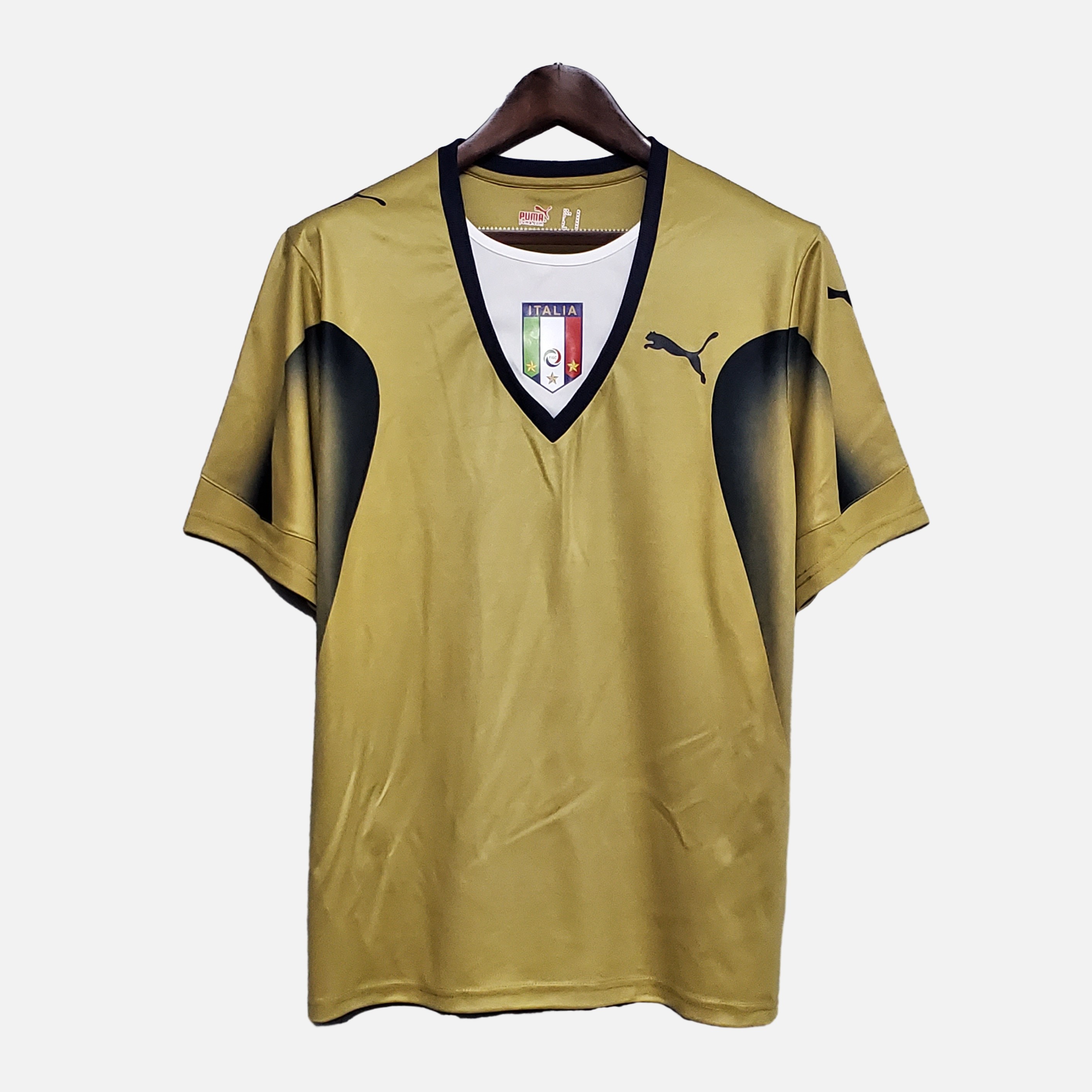 Retro Italy 2006 Golden Goalkeeper Jersey