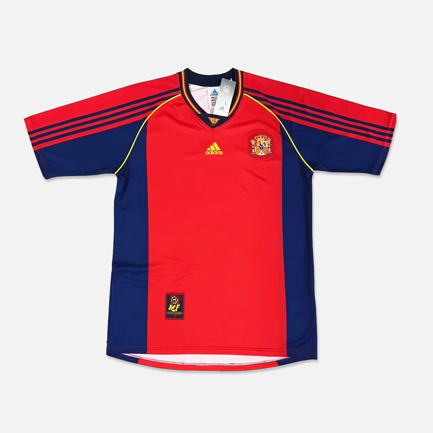 Retro Spain 1998-99 Home Stadium Jersey