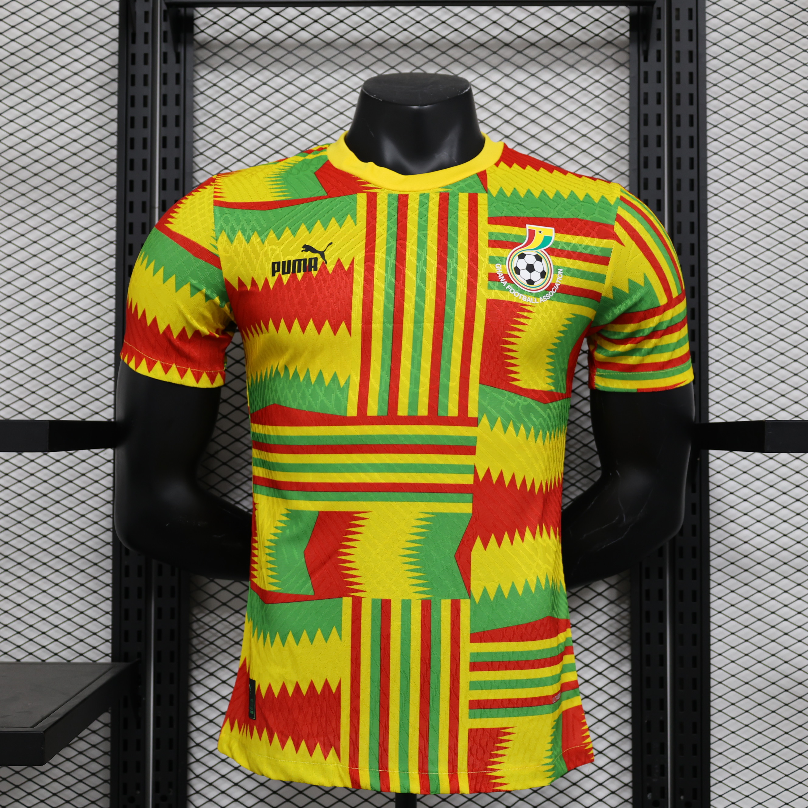 Ghana 23-24 Yellow Jersey - Player Version