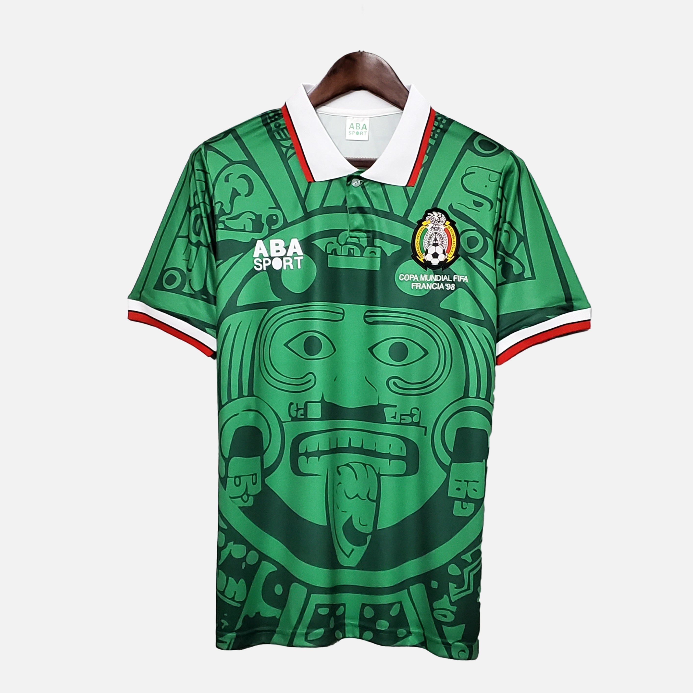 Retro Mexico 1998 Home Stadium Jersey