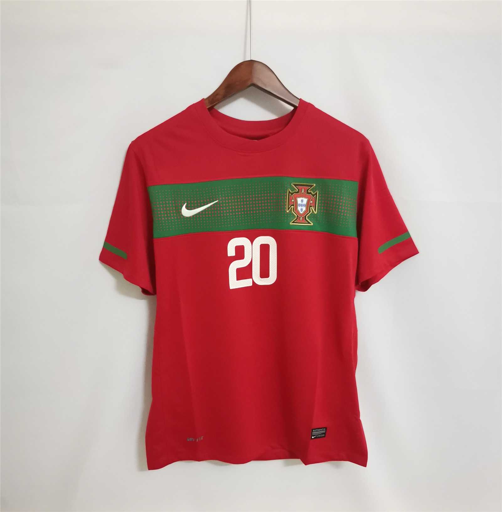 Retro Portugal 2010 Home Stadium Jersey