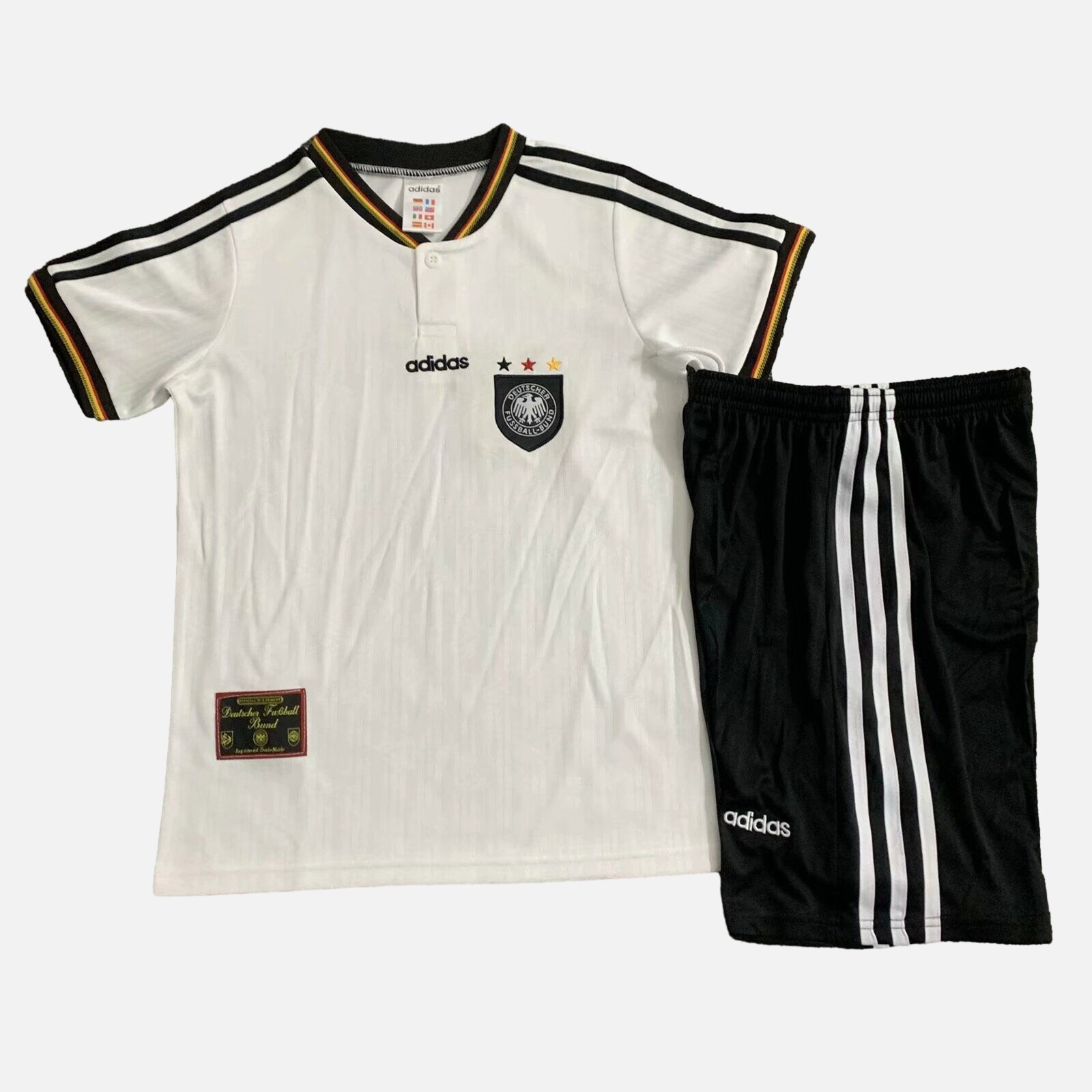 Retro Germany 1996 Home Stadium Kids Kit