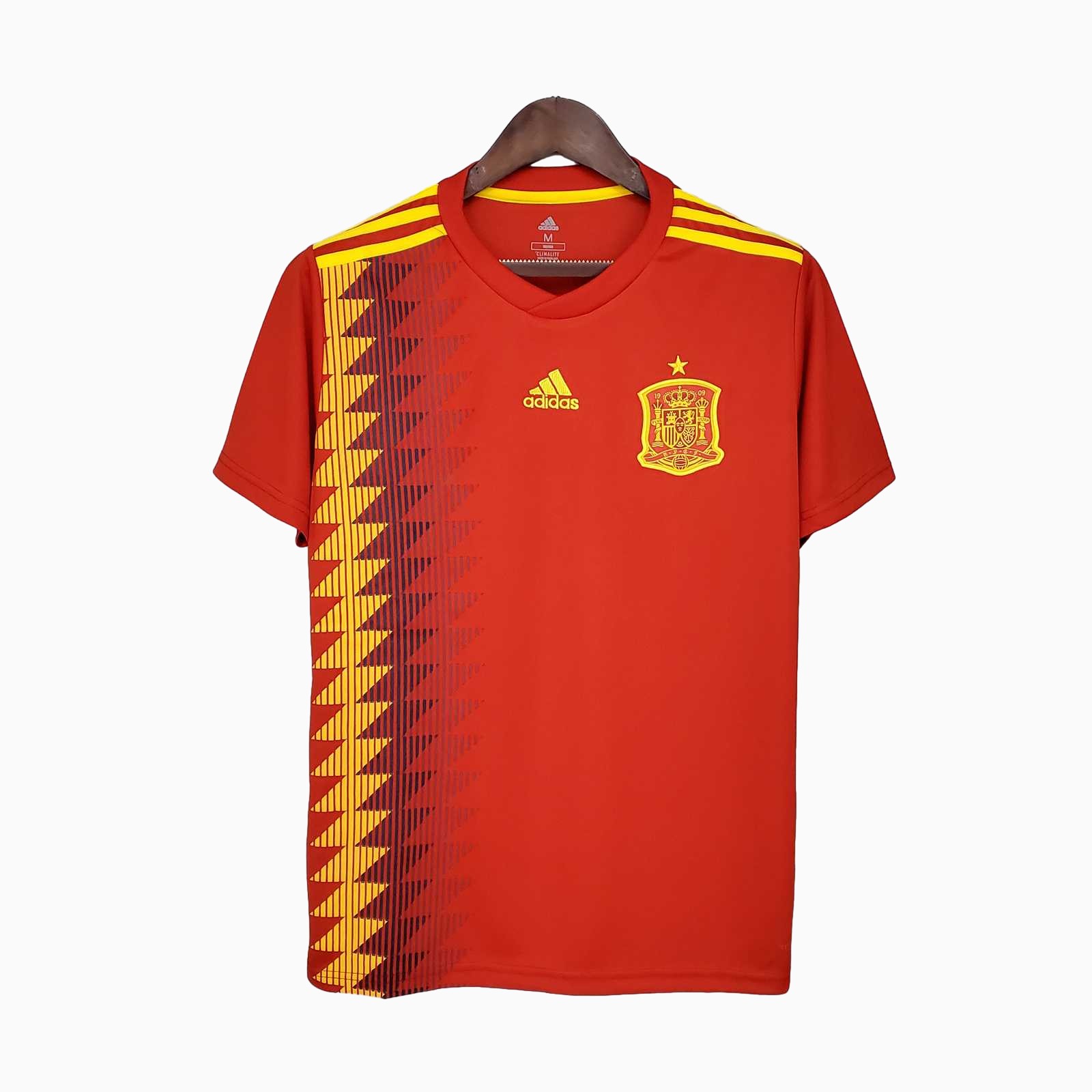 Retro Spain 2018 Home Stadium Jersey