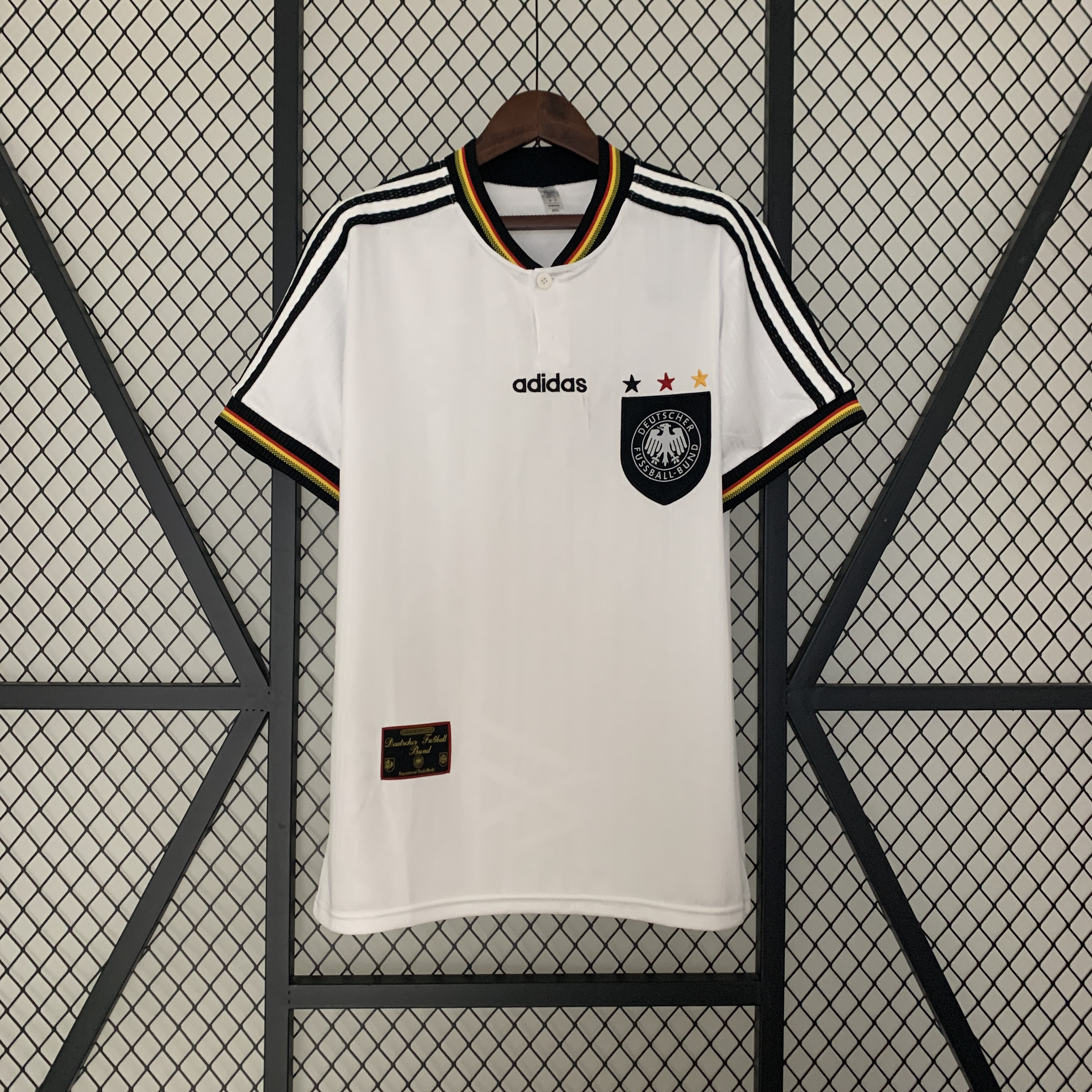 Retro Germany 1996 Home Stadium Jersey