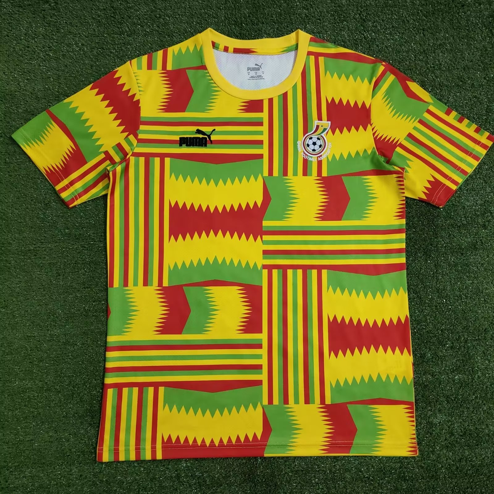 Ghana 23-24 Yellow Jersey - Fans Version