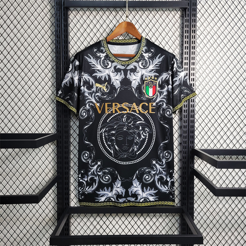 23/24 Italy X Versace Special Edition Jersey - Fans Version