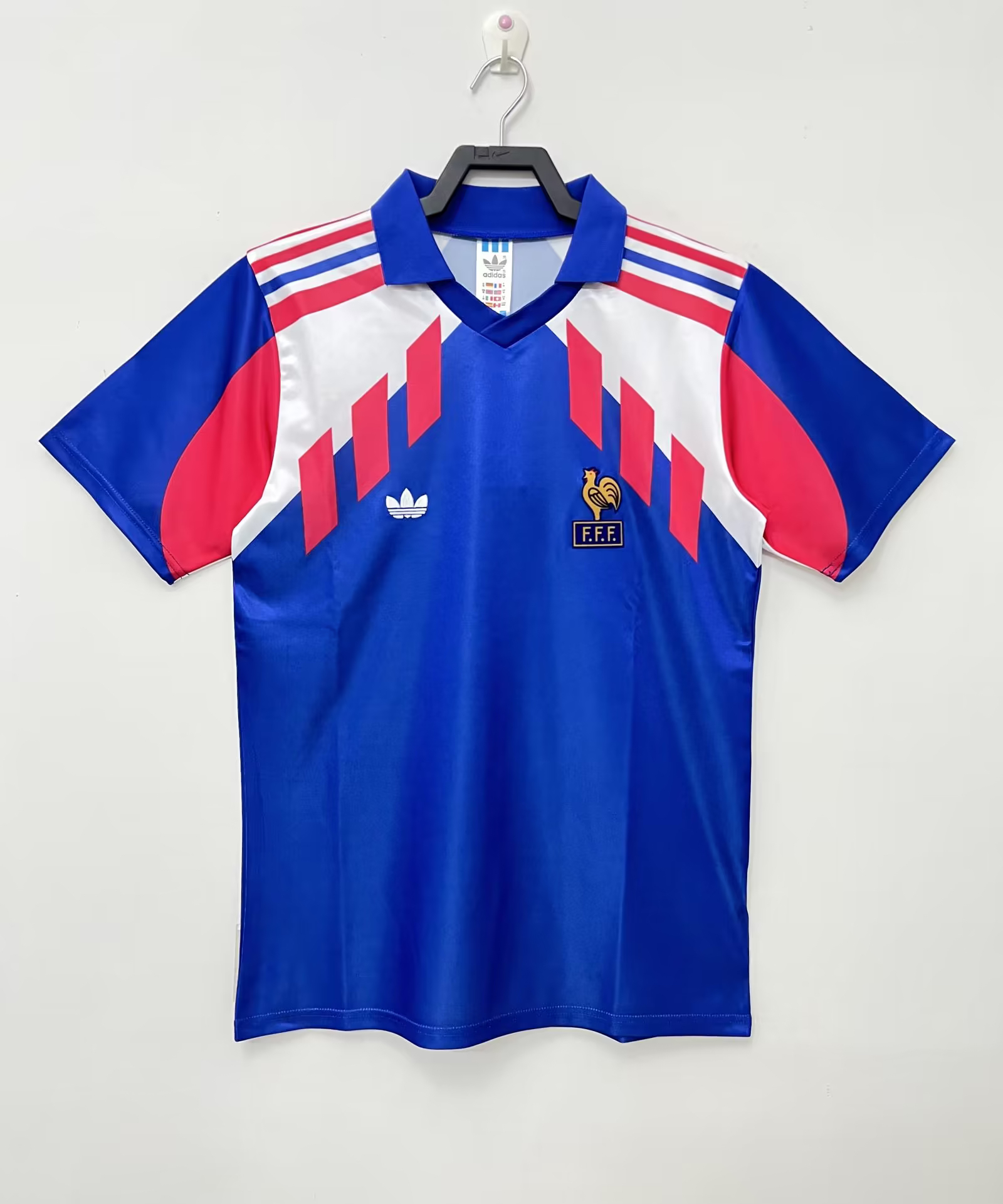 Retro France 1990 Home Stadium Jersey