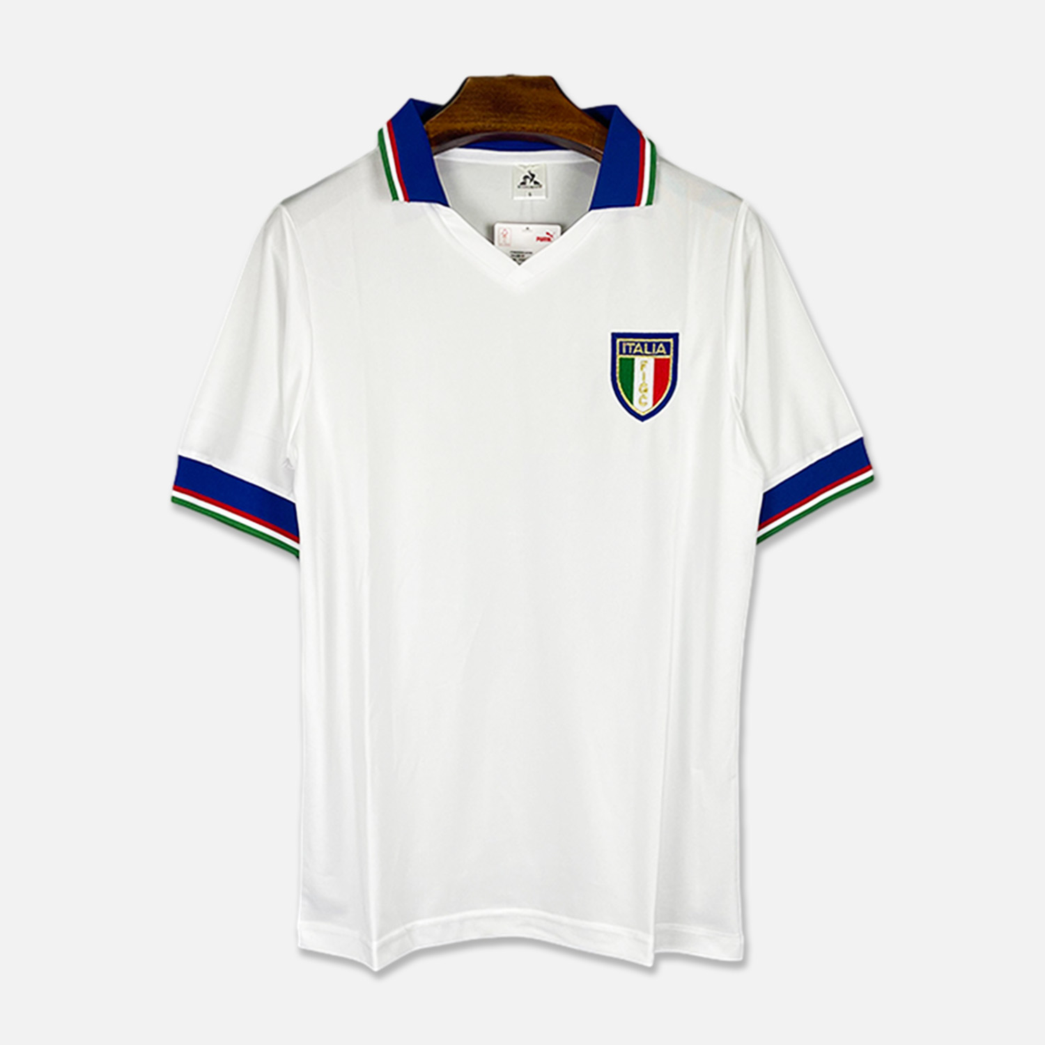 Retro Italy 1982 Away Stadium Jersey