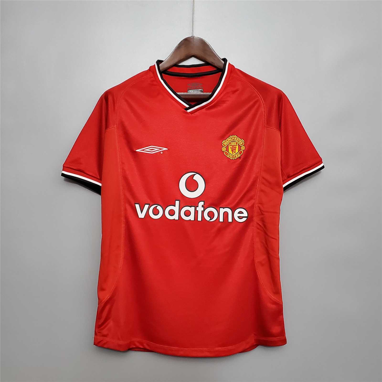 Manchester United Retro 00-02 Home Jersey