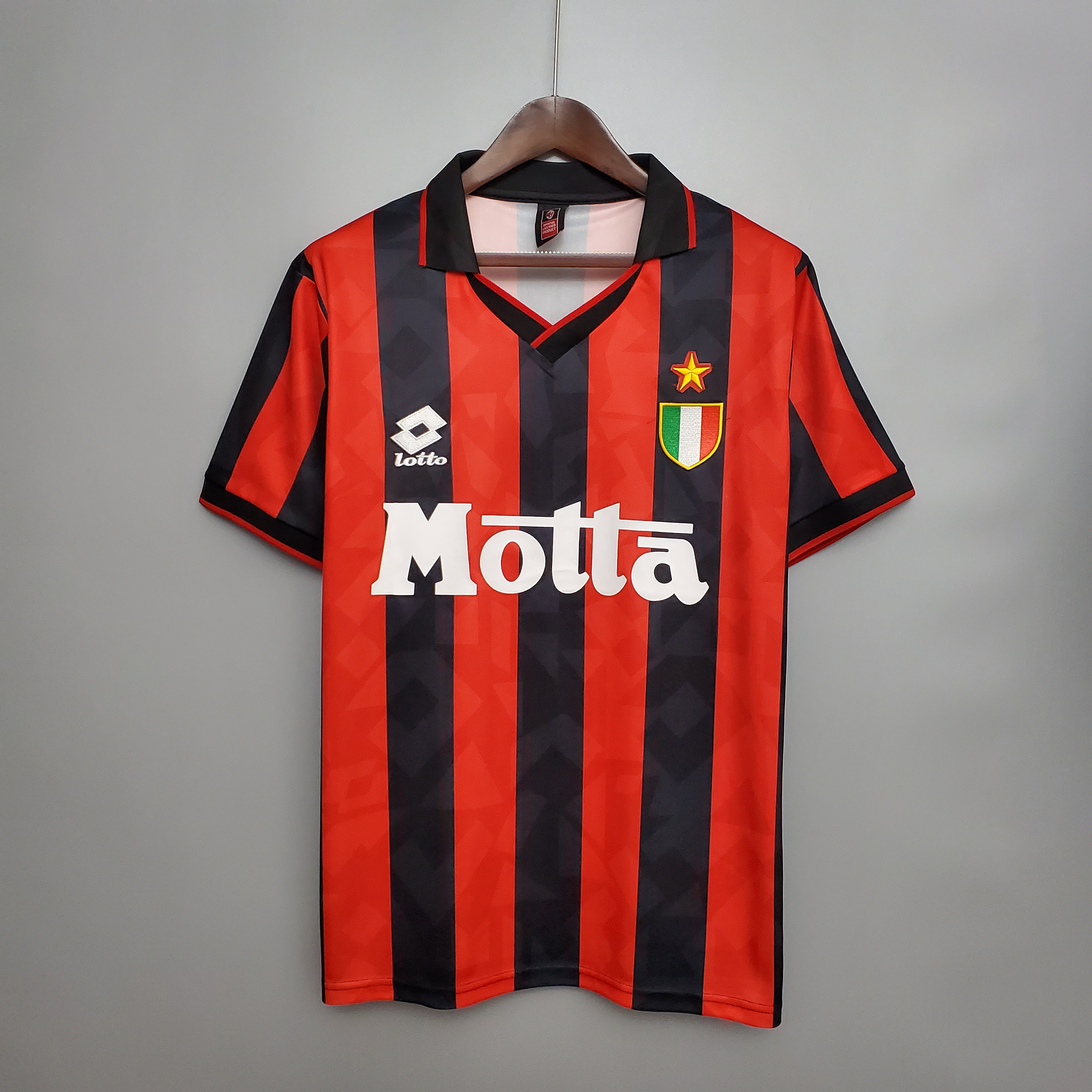 Retro AC Milan 93-94 Home Stadium Jersey