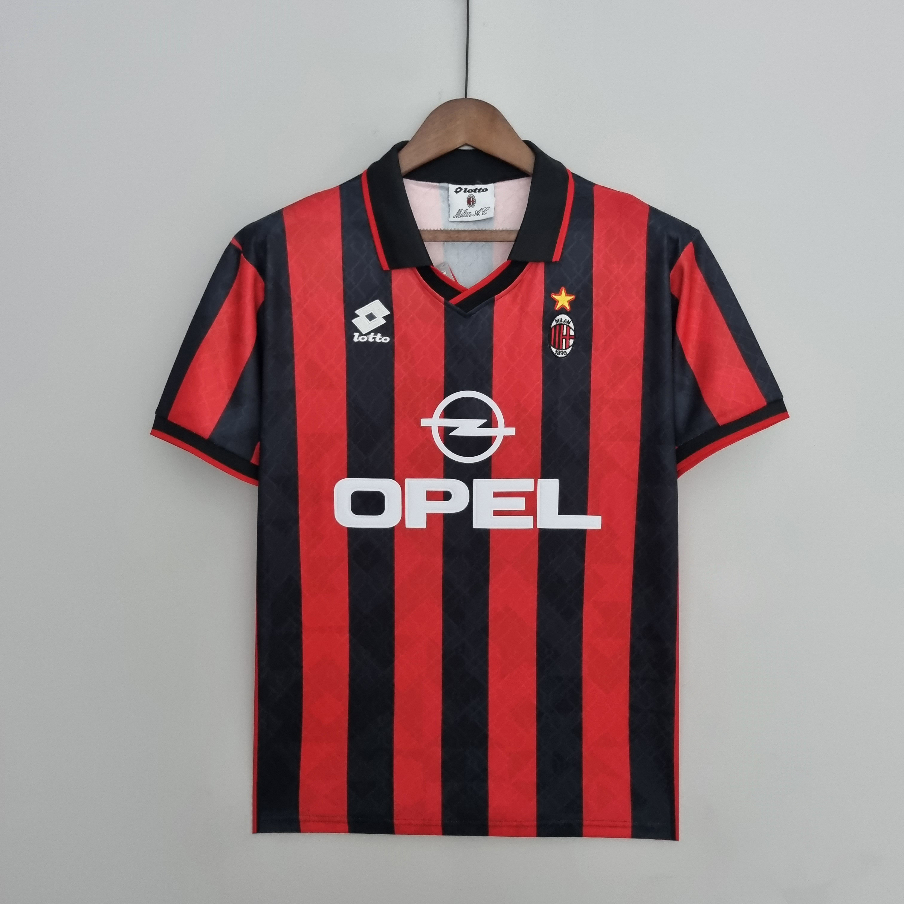 Retro AC Milan 95-96 Home Stadium Jersey