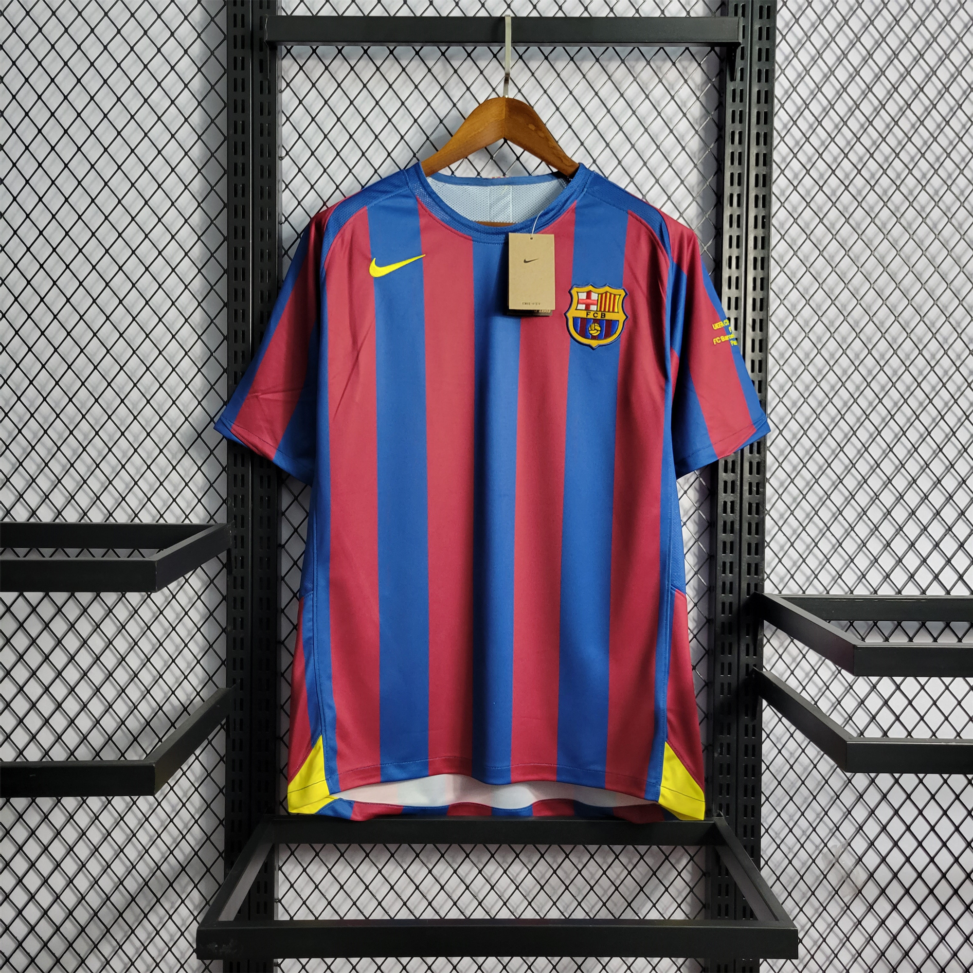 Barcelona Retro 05-06 Home Stadium Jersey - UEFA Champions League Final