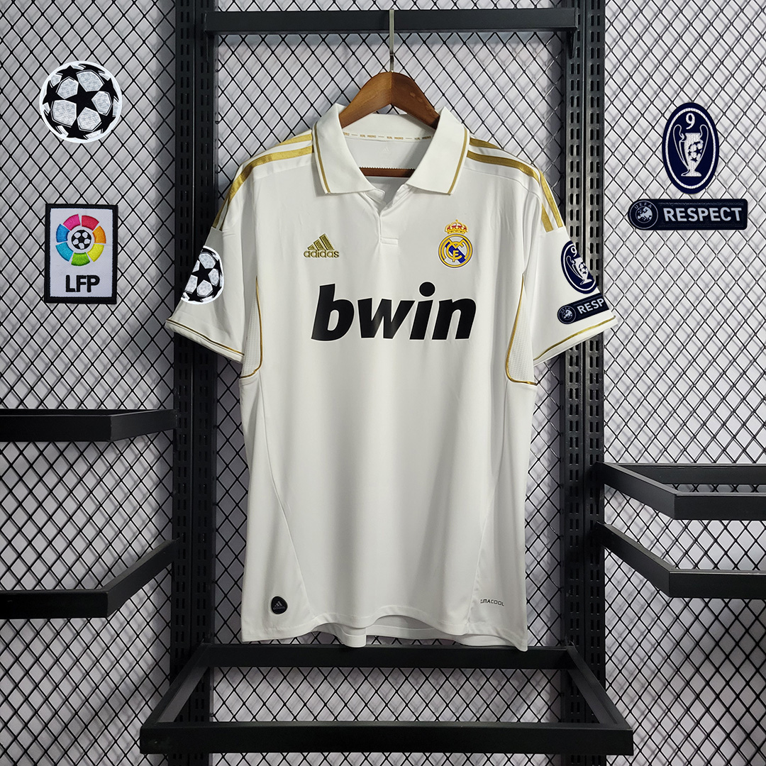 Real Madrid Retro 11-12 Home Stadium Jersey