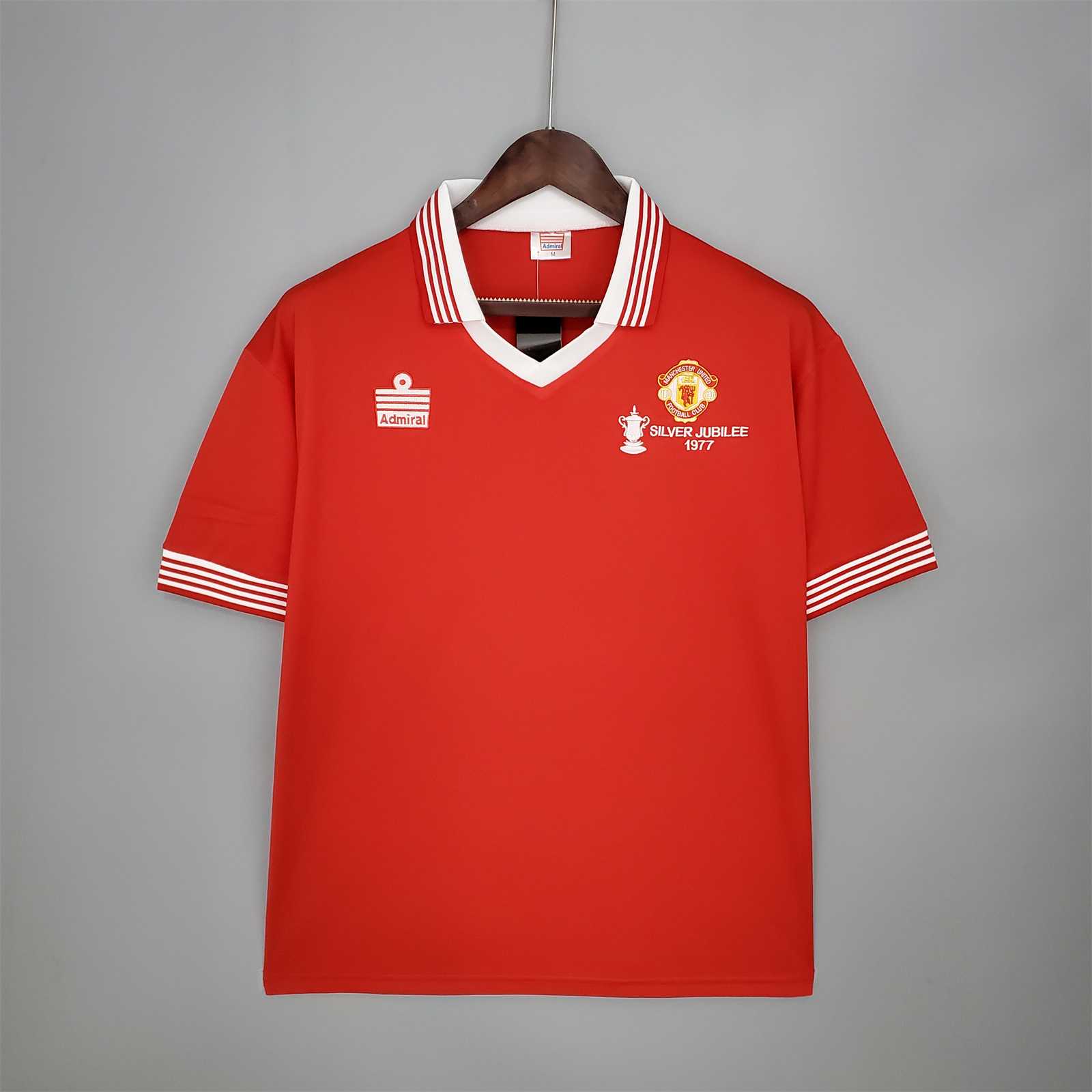 Manchester United Retro 1977 Home Stadium Jersey