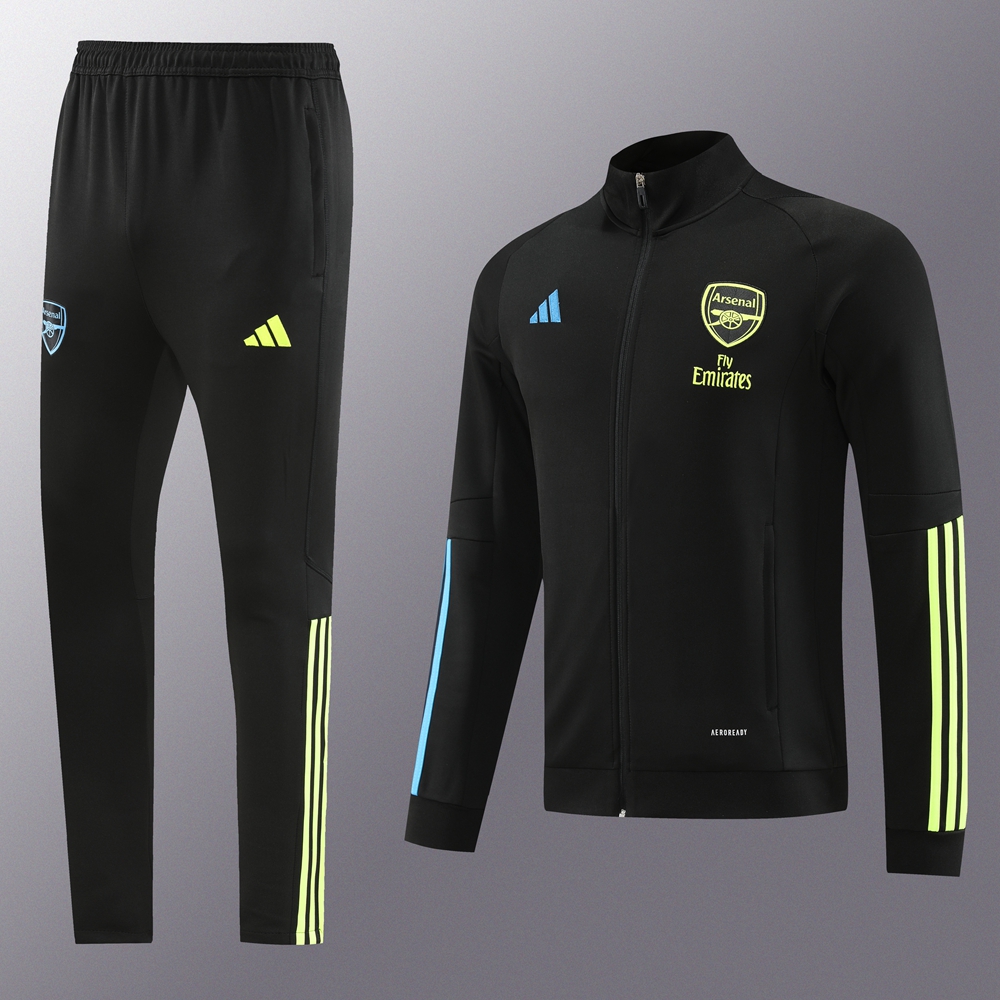 Arsenal 23-24 Jacket Training Tracksuit - Black