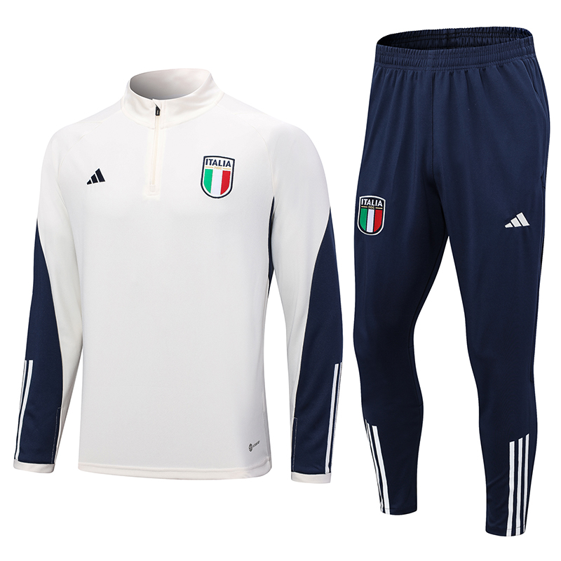 Italy 23-24 Long Sleeve Training Set -Off-White