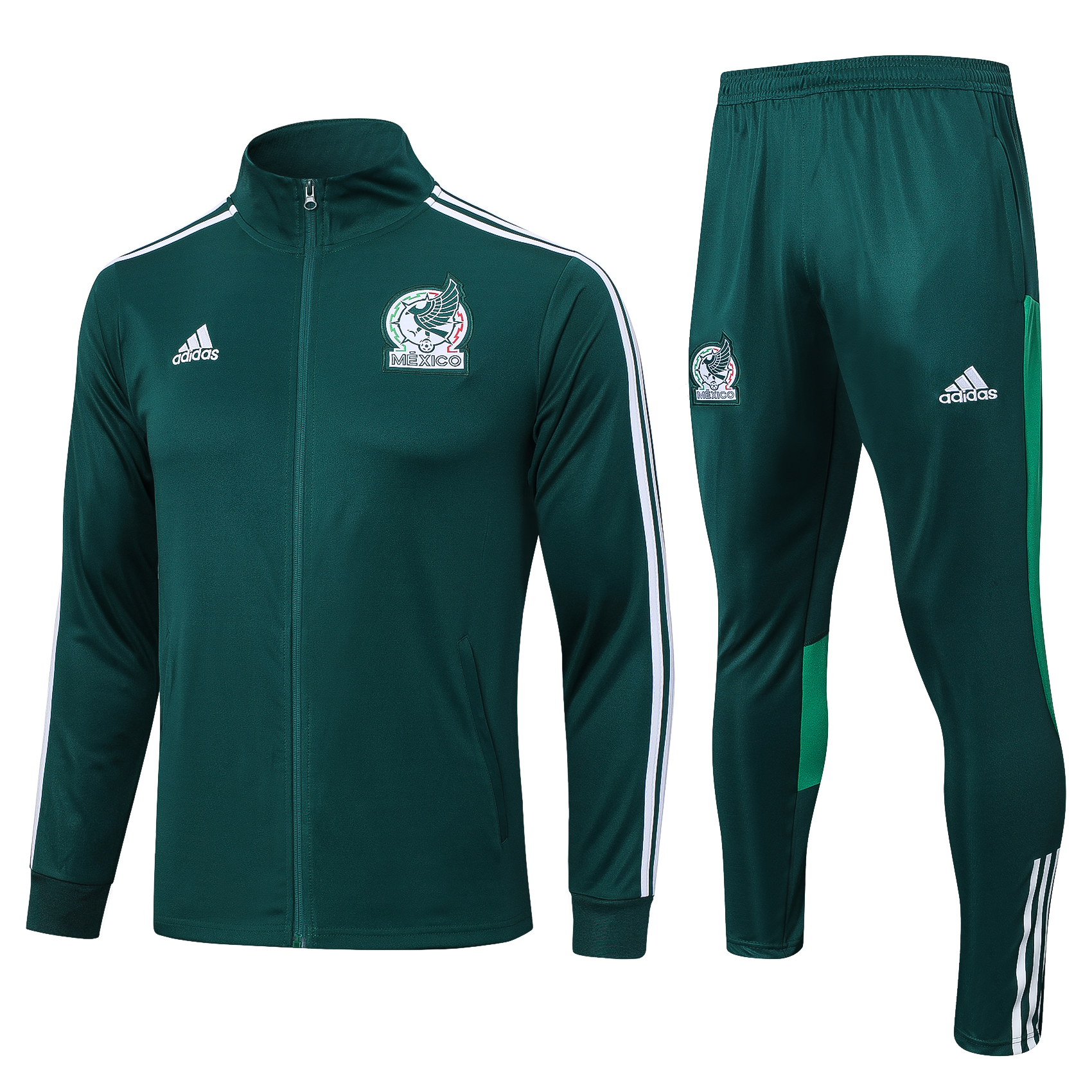 Mexican Dark 23-24 Jacket Training Tracksuit -Green