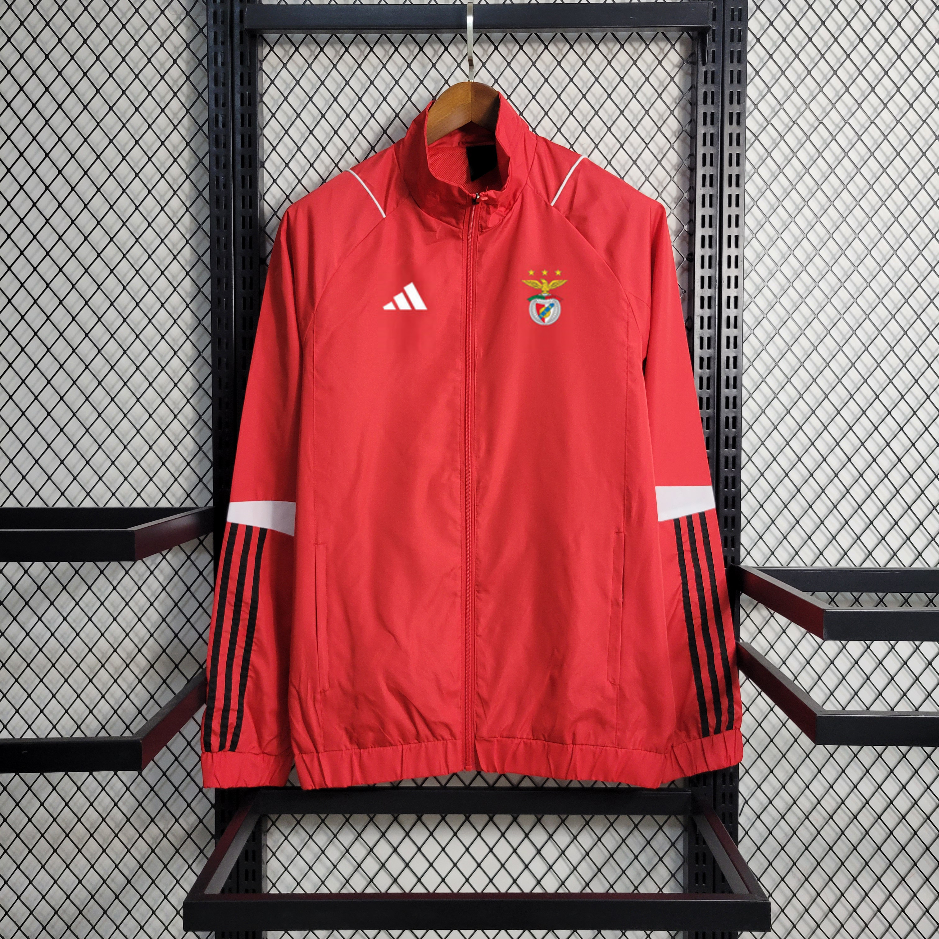 Benfica 23-24 Player Windbreaker Jacket - Red