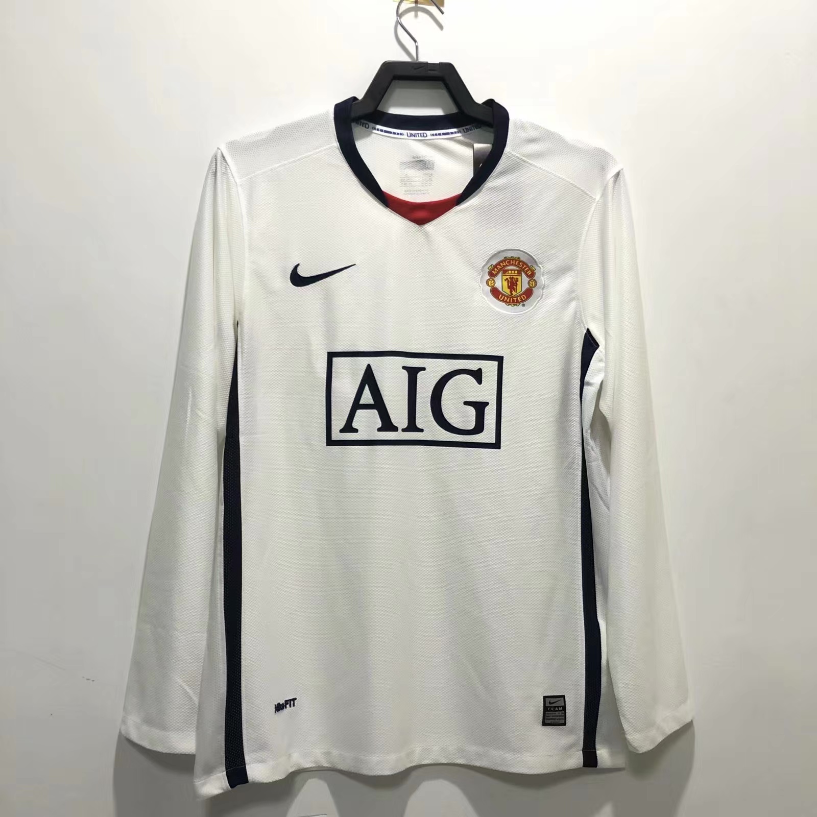 Manchester United Retro 08-09 Away Long Sleeve Jersey