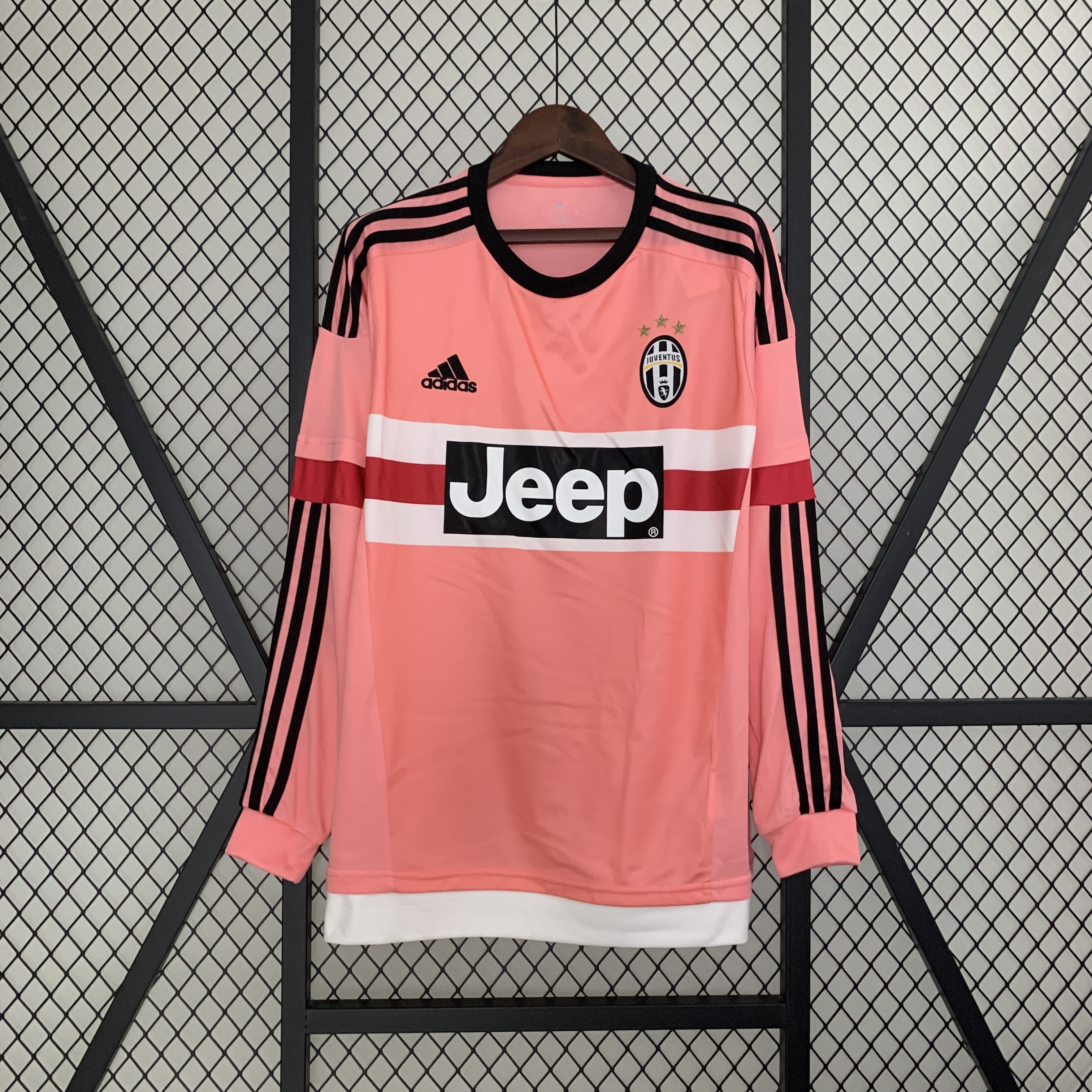 Retro Juventus 15-16 Away Stadium Long Sleeve Jersey