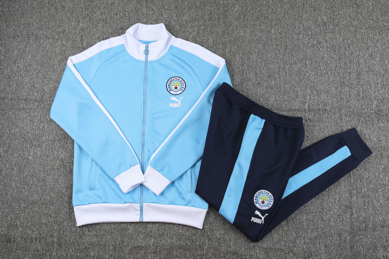 Manchester City 23-24 Jacket Training Tracksuit - Sky Blue