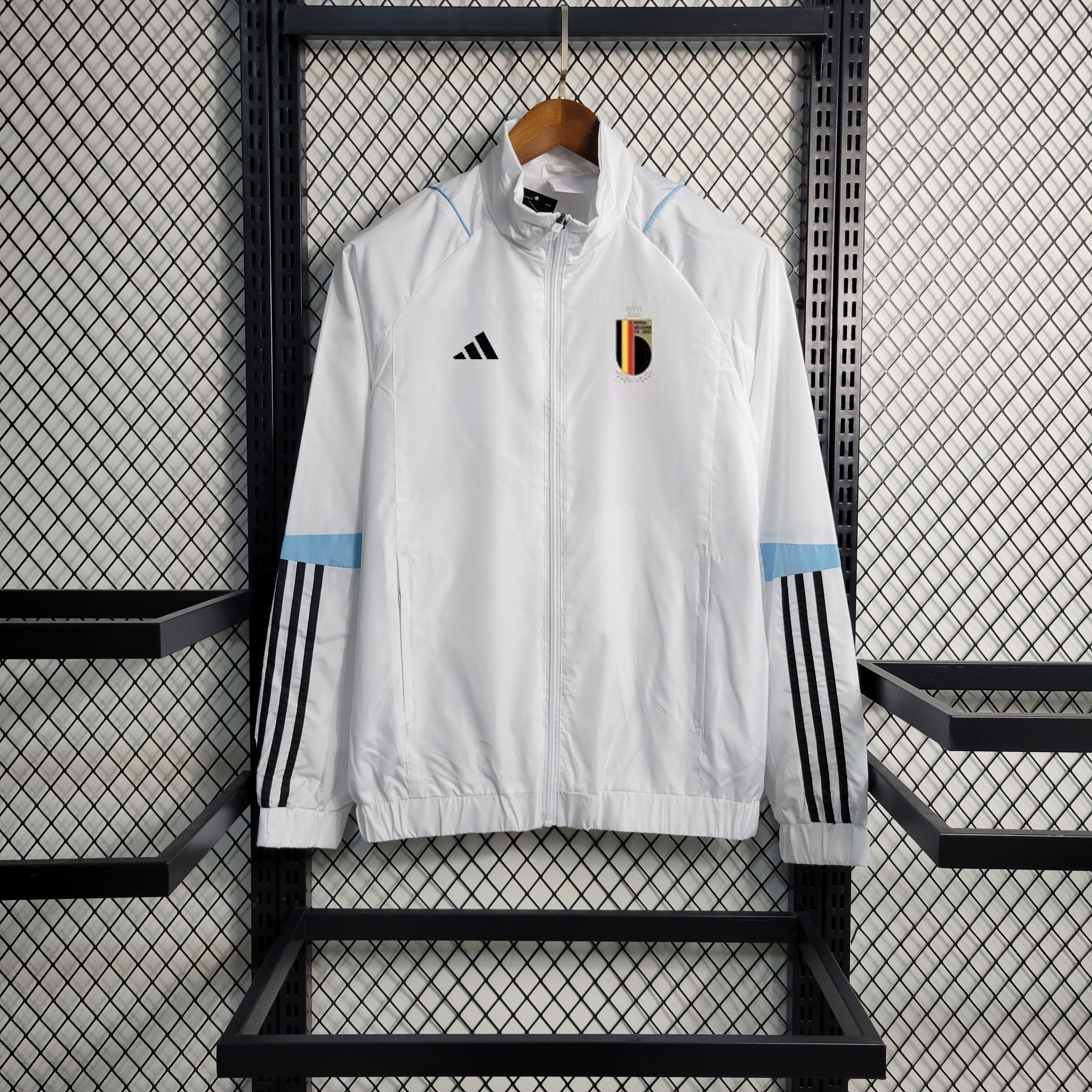 Belgium 23-24 Player Windbreaker Jacket - White