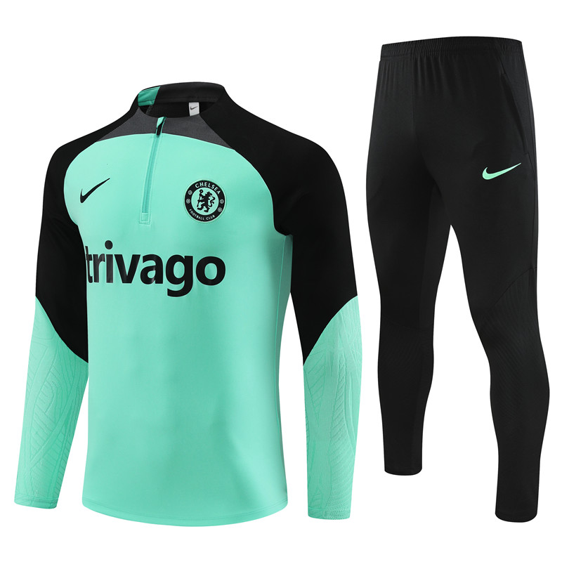 Che 23-24 Kids Long Sleeve Training Set Green