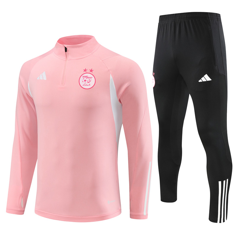 Algeria 23-24 Kids Long Sleeve Training Set Pink